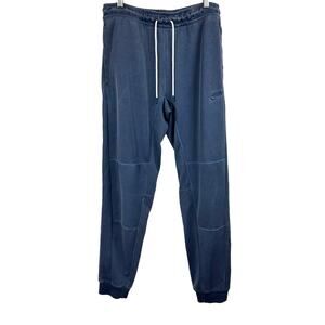 Nike‎ Men’s Joggers Pants Small Blue Jersey Athletic Casual Comfort